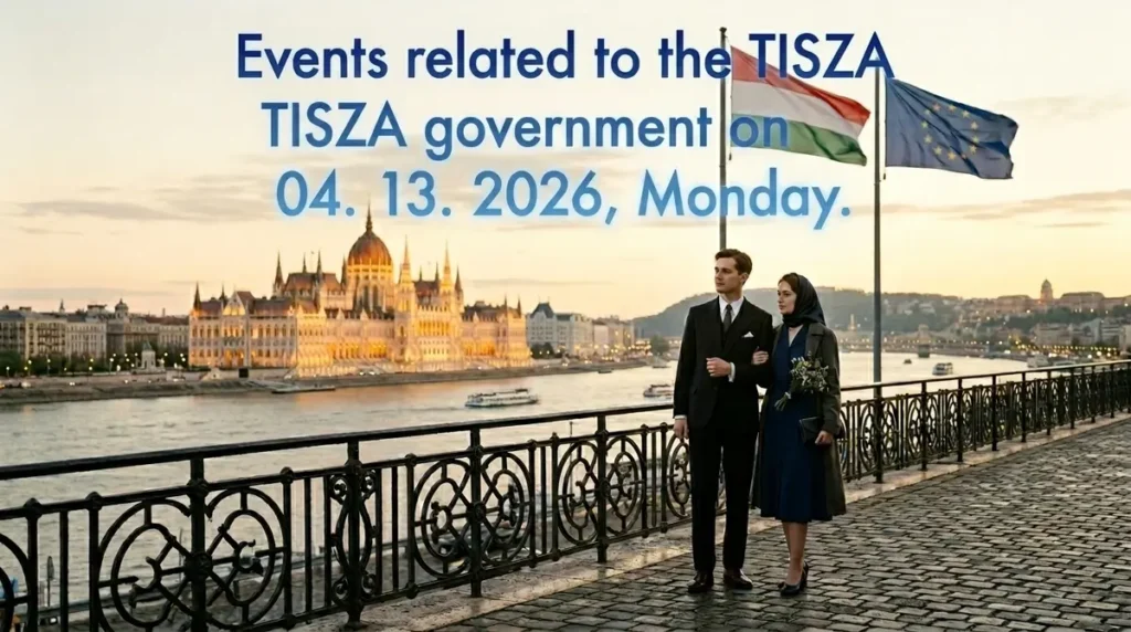13th April 2026, Monday events linked to the TISZA government