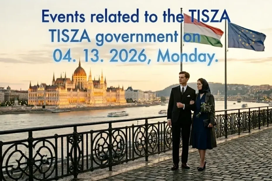 13th April 2026, Monday events linked to the TISZA government