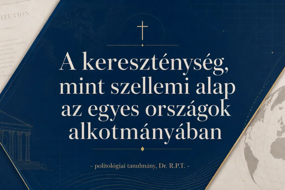 A kereszténység, mint szellemi alap az egyes országok alkotmányában - hány ország alkotmányában szerepel a kereszténység, mint hivatkozási alap, vagy a keresztény kultúra védelme