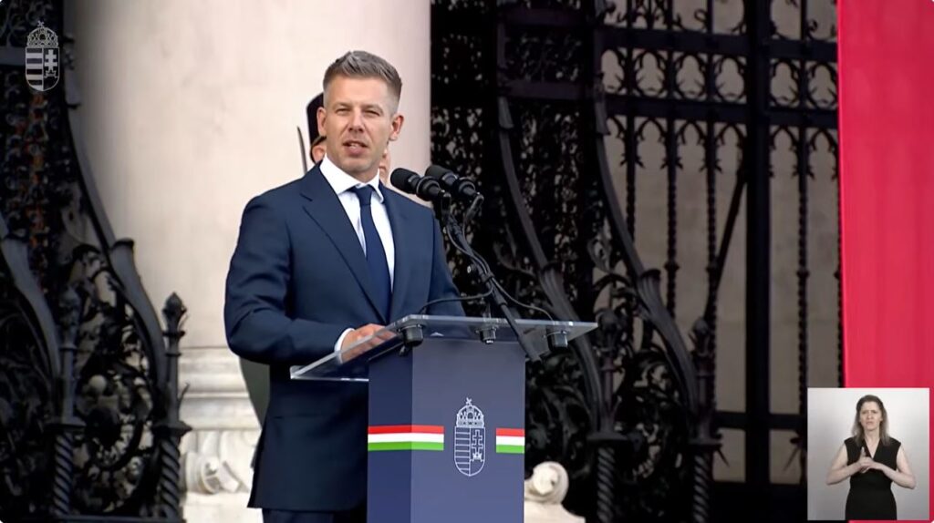 Speech by Péter Magyar, Kossuth Square, 9 May 2026