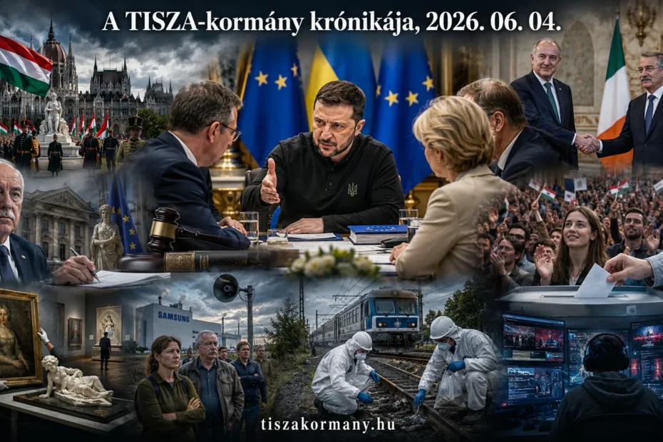 2026. június 4., csütörtök. A TISZA-kormányhoz kapcsolódó események