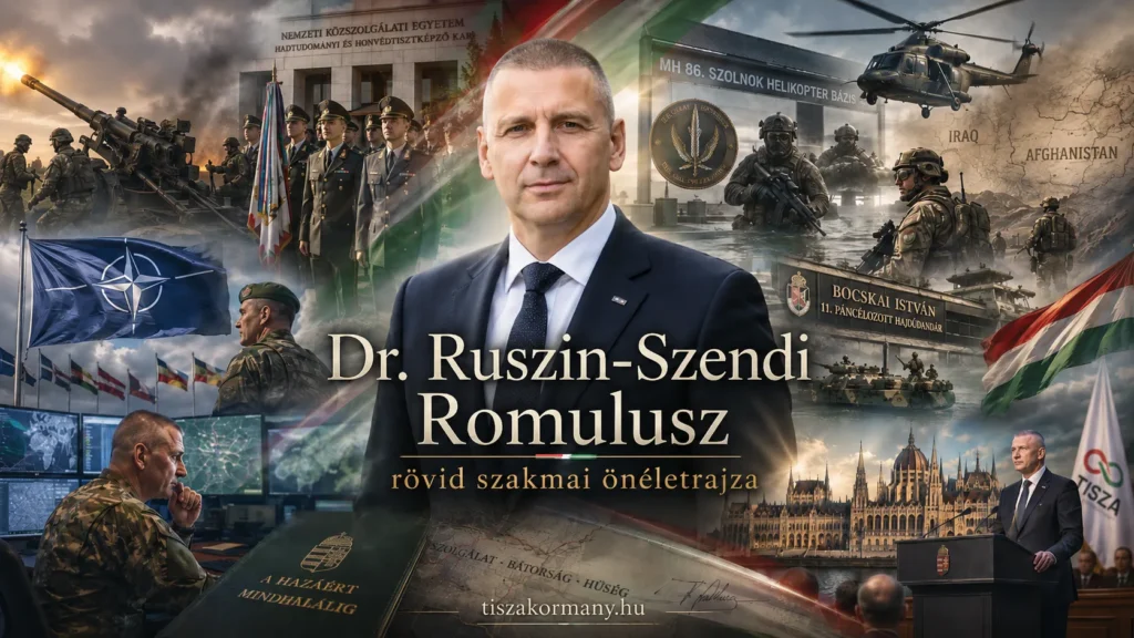 Dr. Ruszin-Szendi Romulusz rövid szakmai önéletrajza