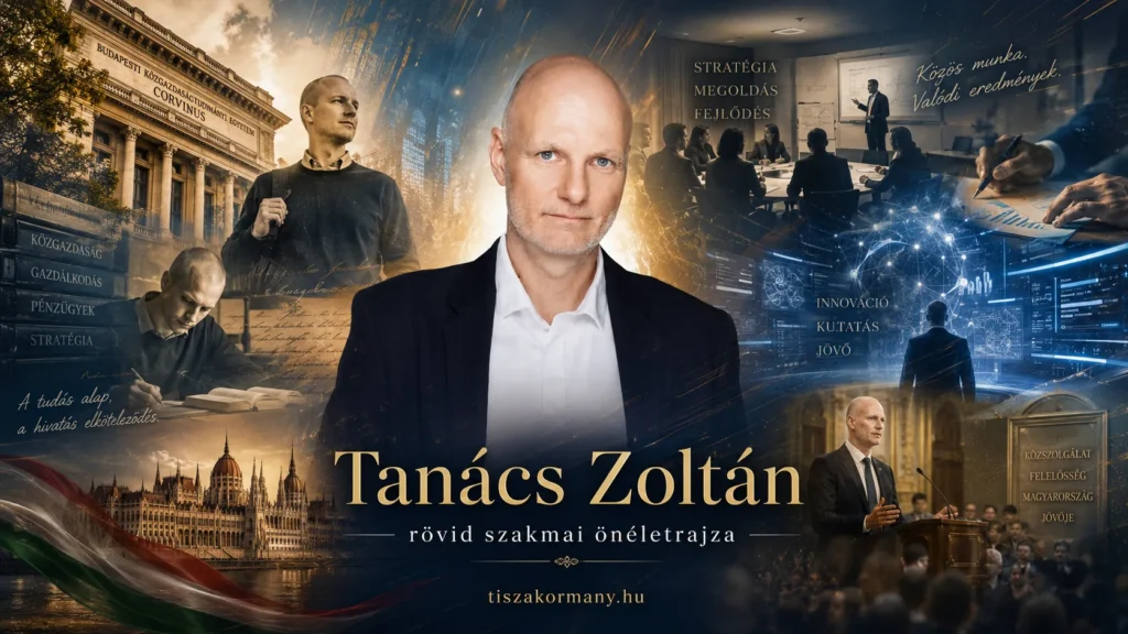 Tanács Zoltán rövid szakmai önéletrajza