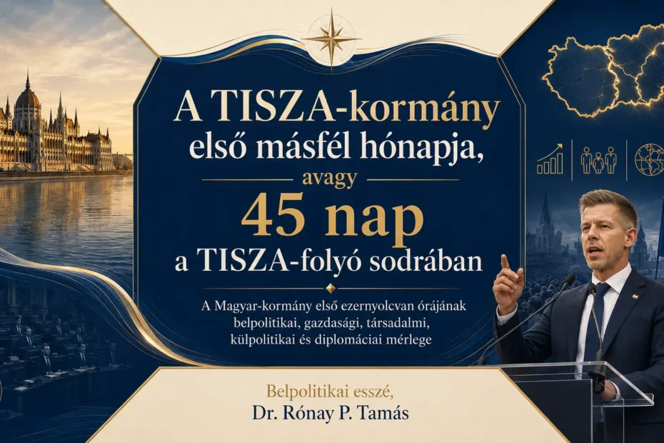 A TISZA-kormány első másfél hónapja, avagy 45 napja a TISZA-folyó sodrában